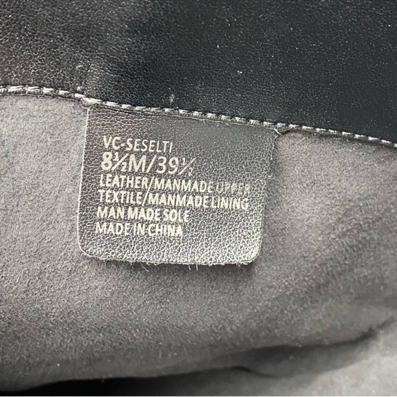 Vince Camuto Seselti Black Suede Pointy Toe Tall Boot 8 1/2 M - Picture 13 of 16